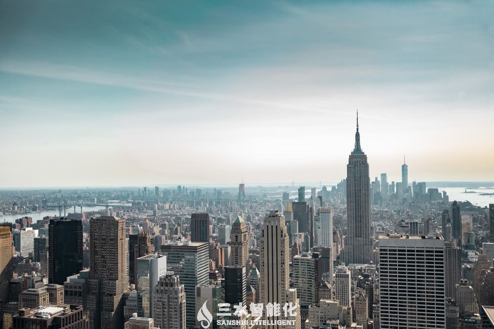 天津市人民政府關于印發(fā)天津市碳達峰實施方案的通知(圖1) bird_s eye view of New York_ USA during dayt.jpg